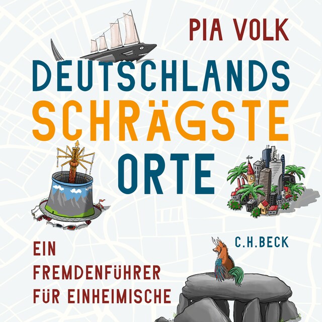 Book cover for Deutschlands schrägste Orte