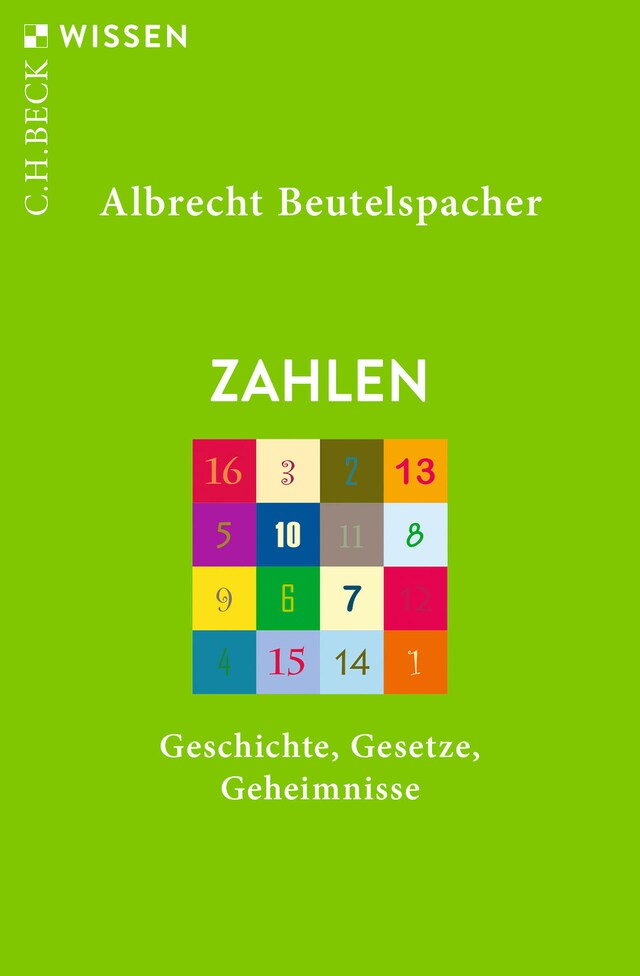 Buchcover für Zahlen