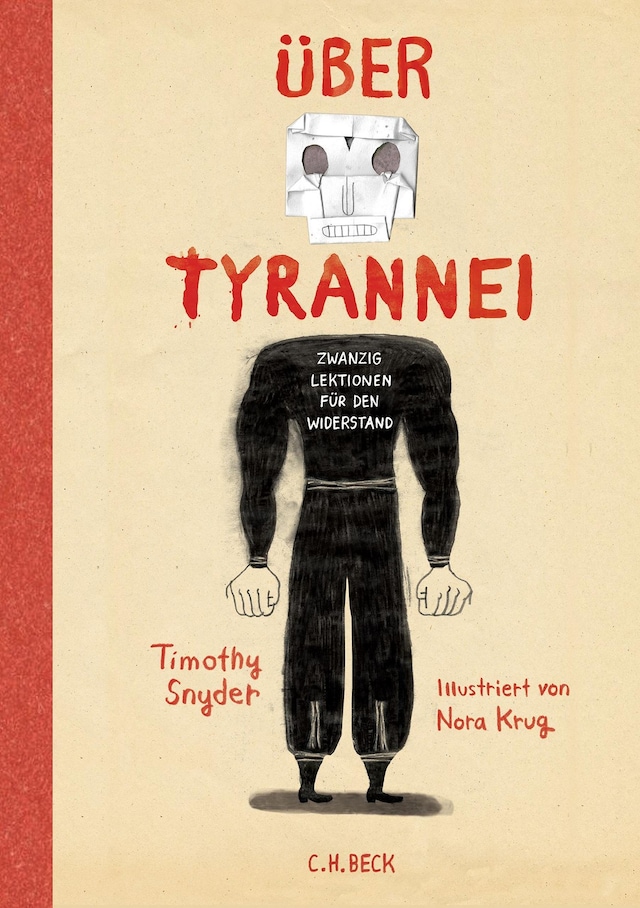 Kirjankansi teokselle Über Tyrannei Illustrierte Ausgabe