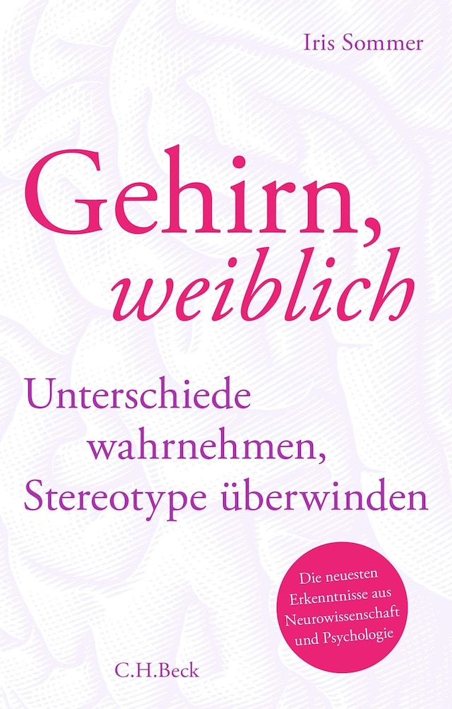 Buchcover für Gehirn, weiblich