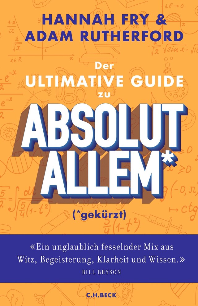 Bogomslag for Der ultimative Guide zu absolut Allem* (*gekürzt)