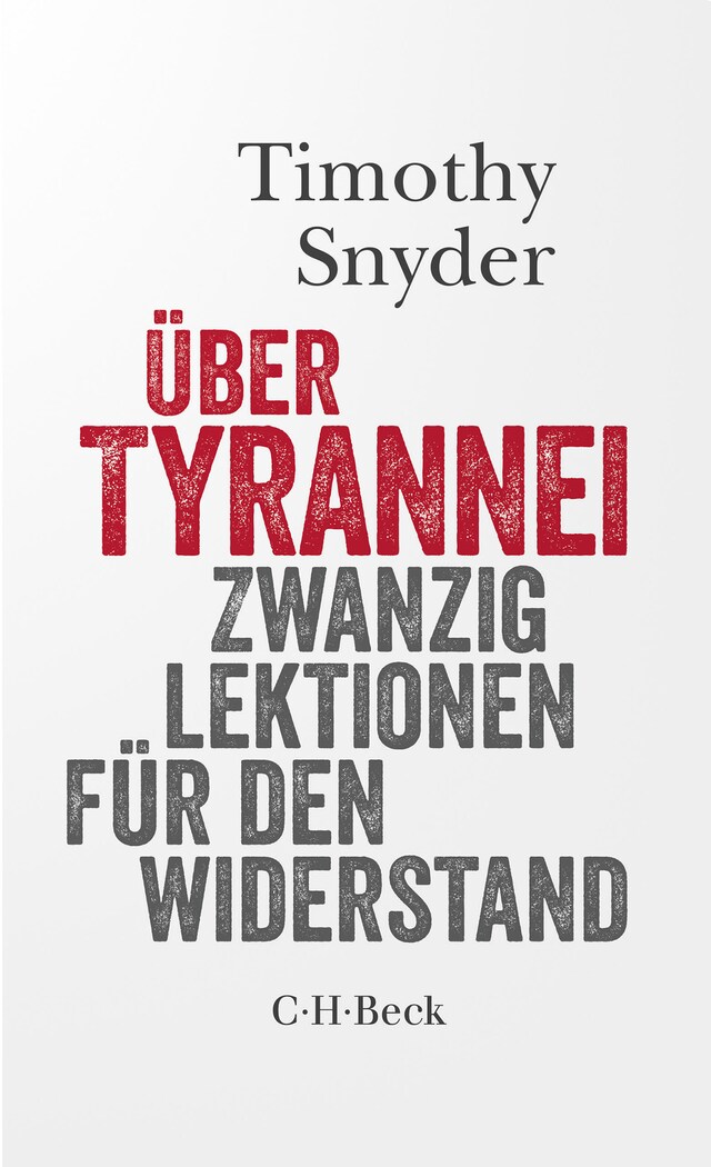 Bokomslag for Über Tyrannei