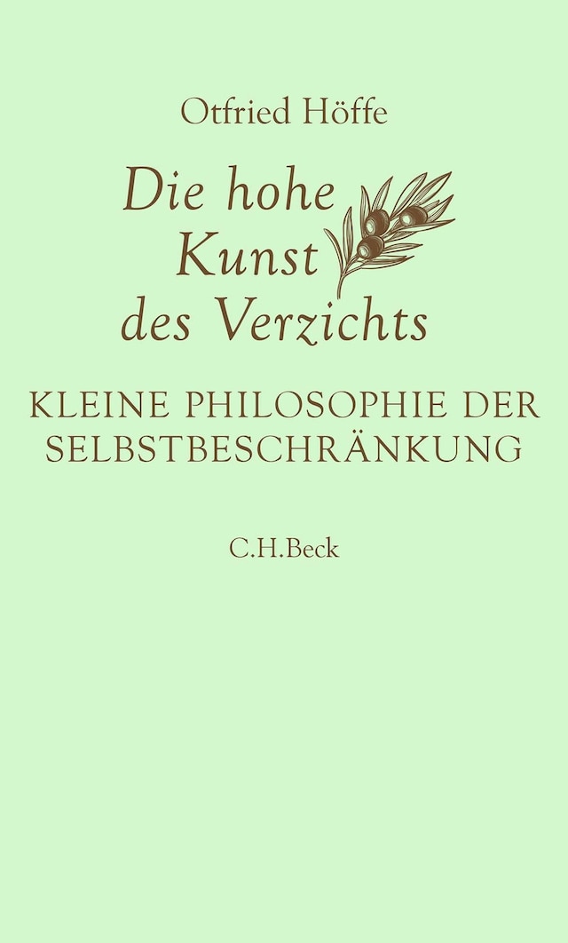 Buchcover für Die hohe Kunst des Verzichts