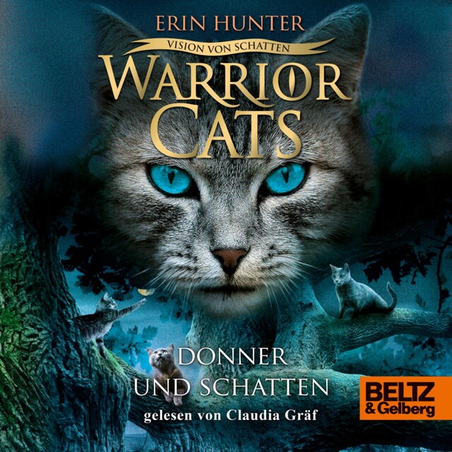 Book cover for Warrior Cats - Vision von Schatten. Donner und Schatten