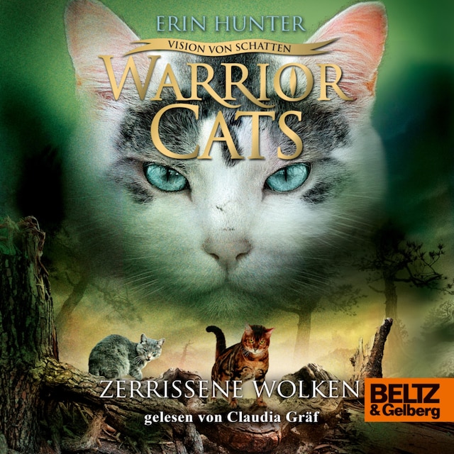 Kirjankansi teokselle Warrior Cats - Vision von Schatten. Zerrissene Wolken