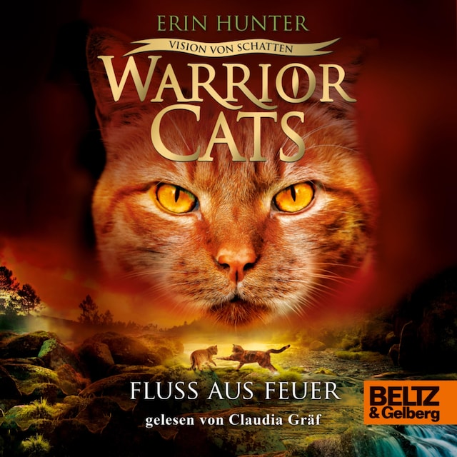 Boekomslag van Warrior Cats - Vision von Schatten. Fluss aus Feuer