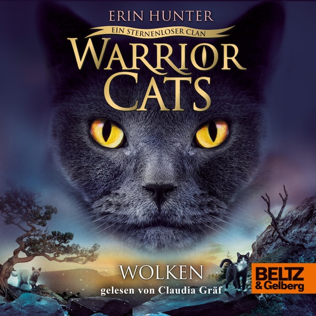 Kirjankansi teokselle Warrior Cats - Ein sternenloser Clan. Wolken