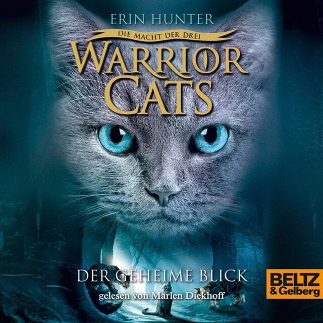 Book cover for Warrior Cats - Die Macht der drei. Der geheime Blick.