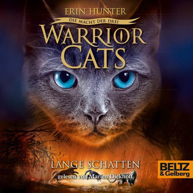 Book cover for Warrior Cats - Die Macht der Drei. Lange Schatten