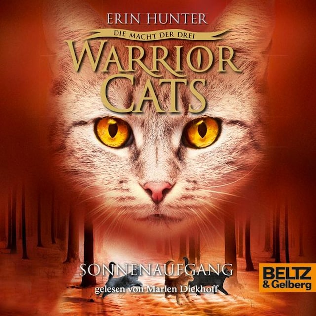 Portada de libro para Warrior Cats - Die Macht der drei. Sonnenaufgang