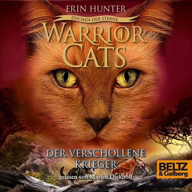 Boekomslag van Warrior Cats - Zeichen der Sterne. Der verschollene Krieger