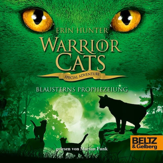 Boekomslag van Warrior Cats - Special Adventure 3. Blausterns Prophezeiung