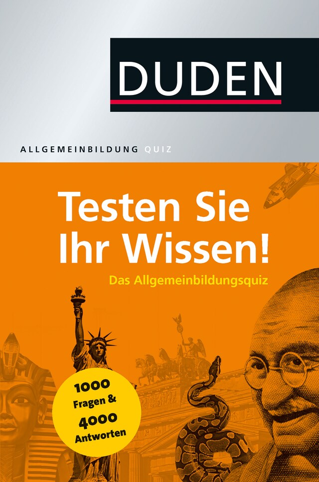 Okładka książki dla Duden Allgemeinbildung – Testen Sie Ihr Wissen!