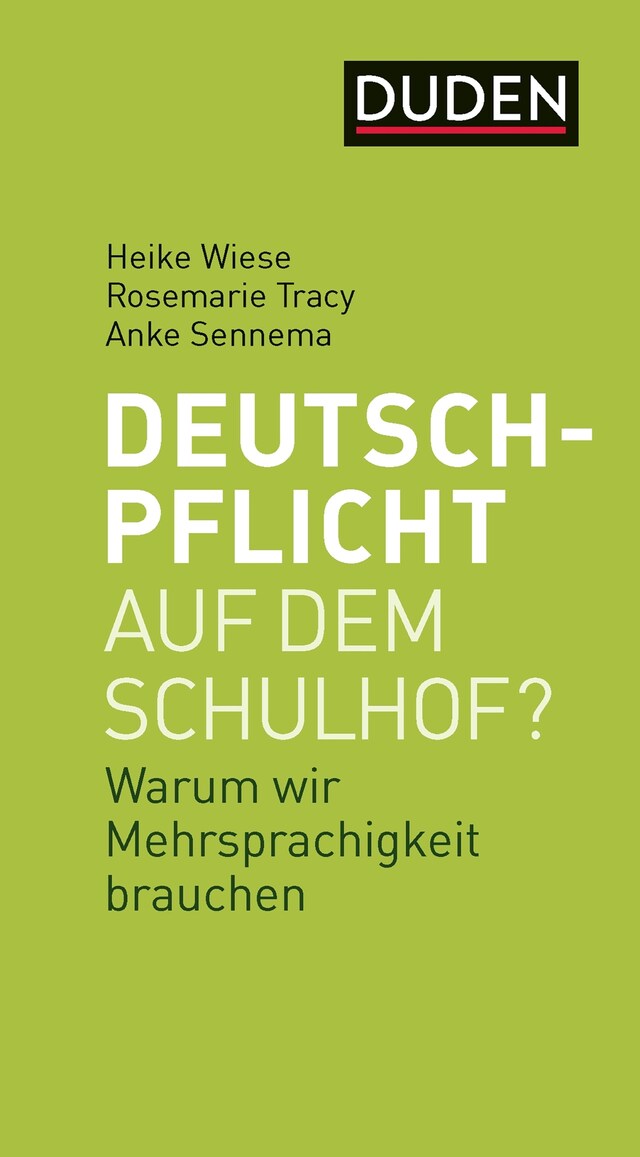 Portada de libro para Deutschpflicht auf dem Schulhof?