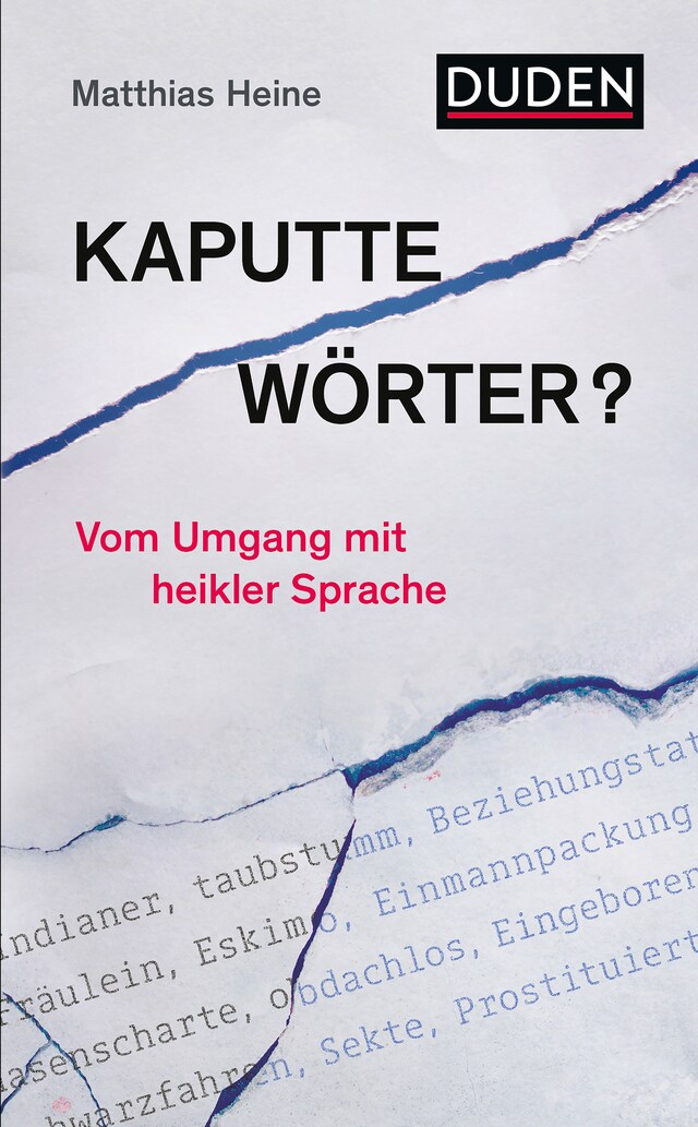 Buchcover für Kaputte Wörter?