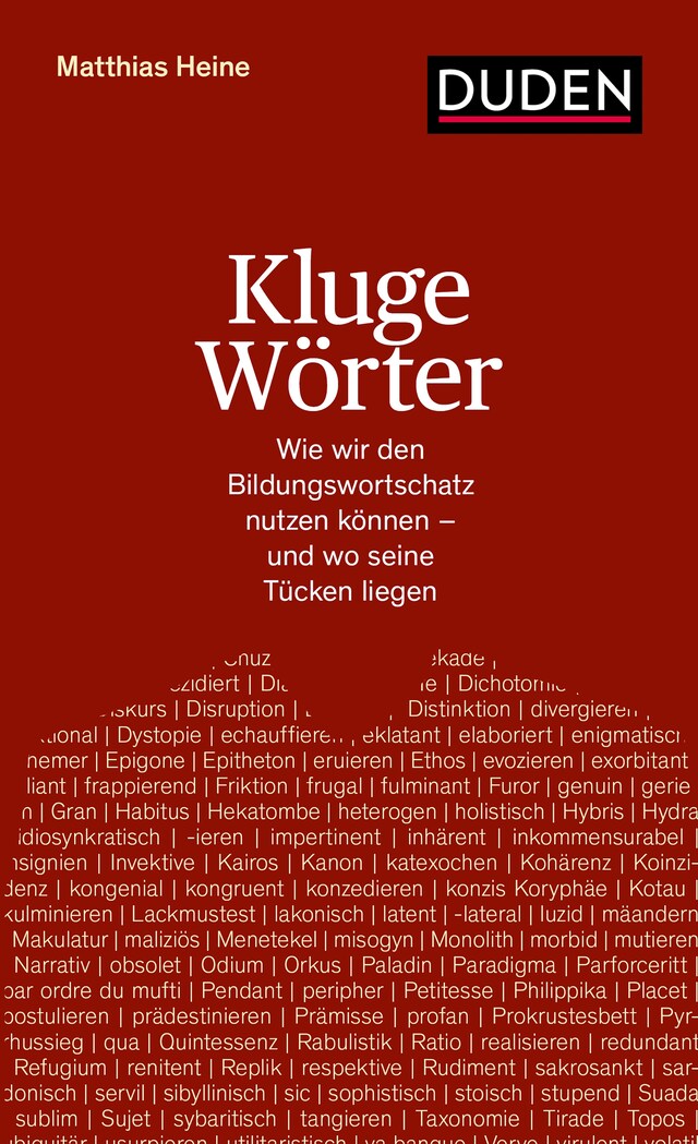 Book cover for Kluge Wörter
