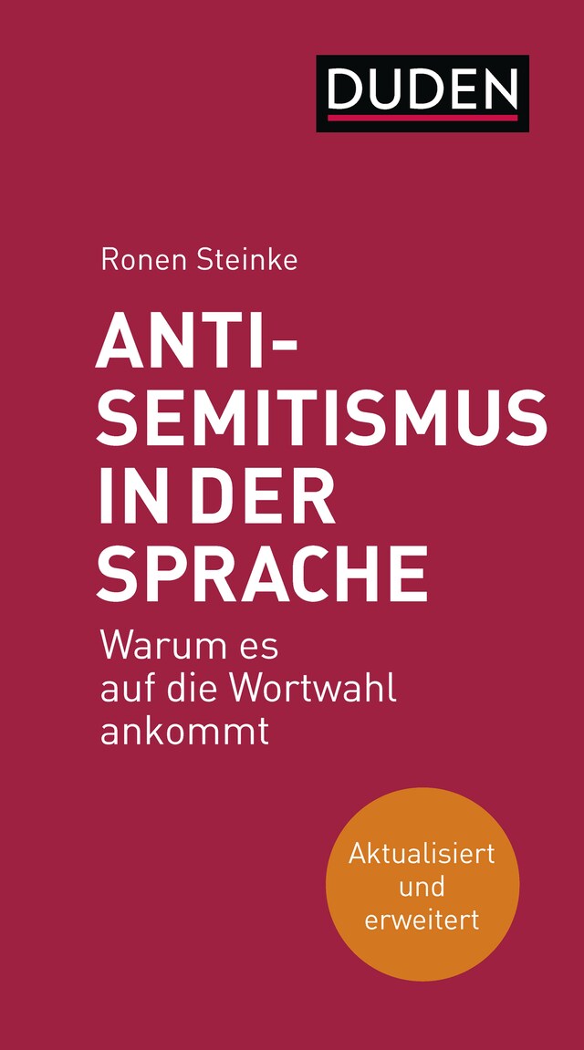 Buchcover für Antisemitismus in der Sprache