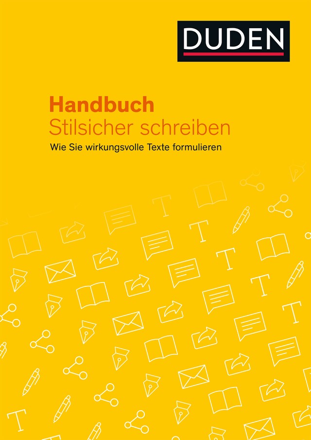 Buchcover für Handbuch Stilsicher schreiben