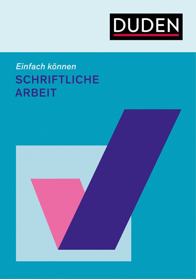 Book cover for Einfach können. Schriftliche Arbeit