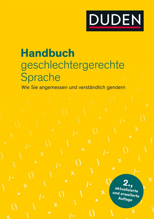 Buchcover für Handbuch geschlechtergerechte Sprache