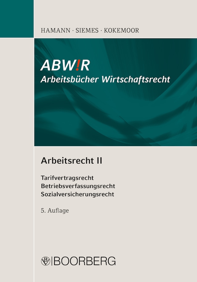 Bogomslag for Arbeitsrecht II