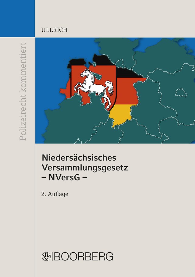 Book cover for Niedersächsisches Versammlungsgesetz - NVersG -