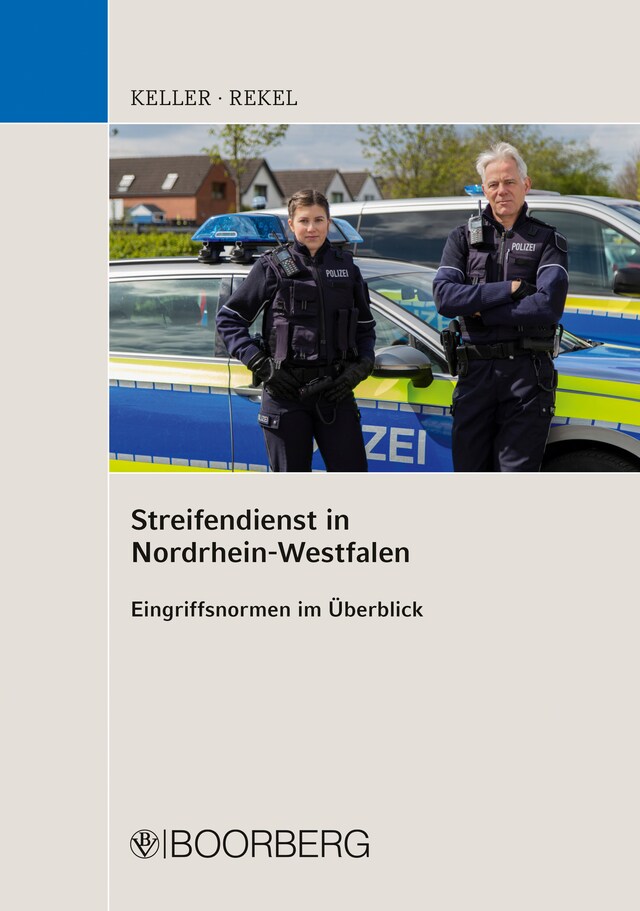 Buchcover für Streifendienst in Nordrhein-Westfalen