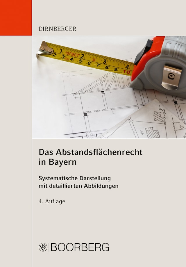 Bokomslag för Das Abstandsflächenrecht in Bayern