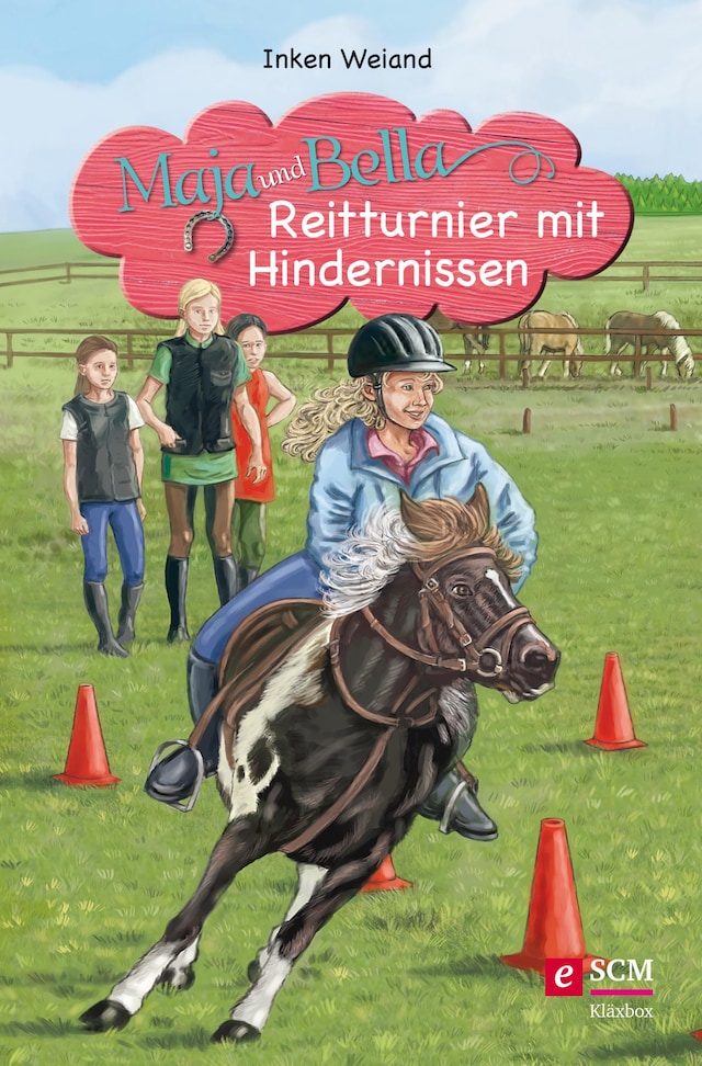 Buchcover für Maja und Bella - Reitturnier mit Hindernissen