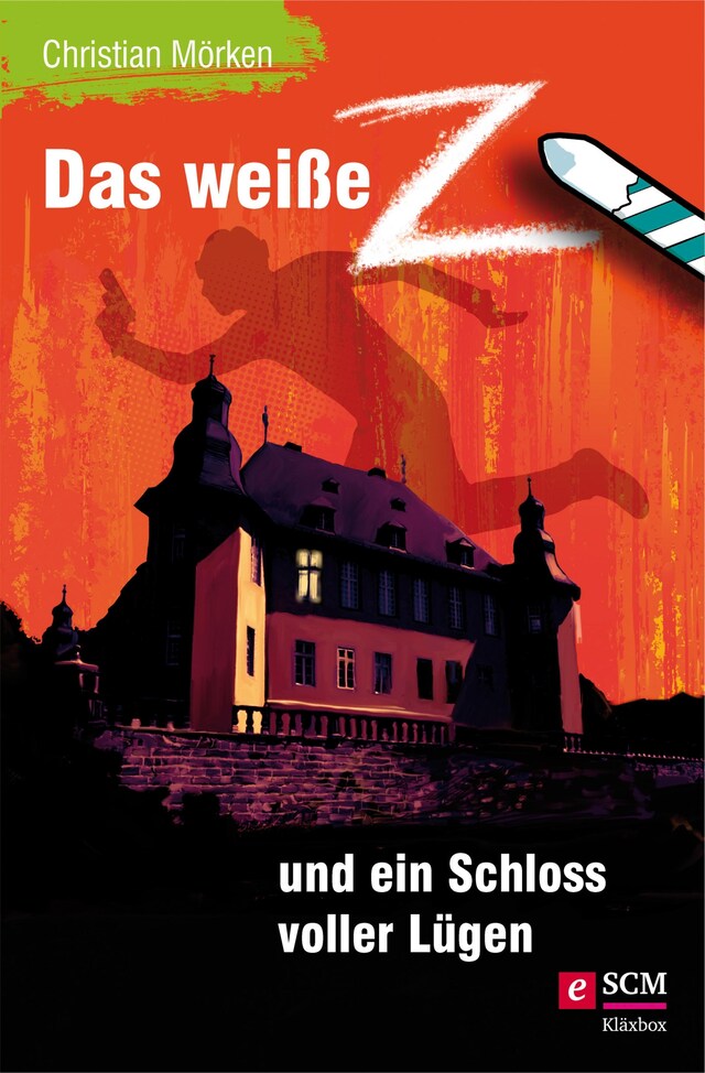 Book cover for Das weiße Z und ein Schloss voller Lügen