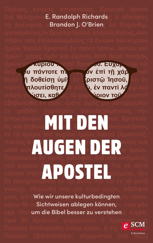 Portada de libro para Mit den Augen der Apostel