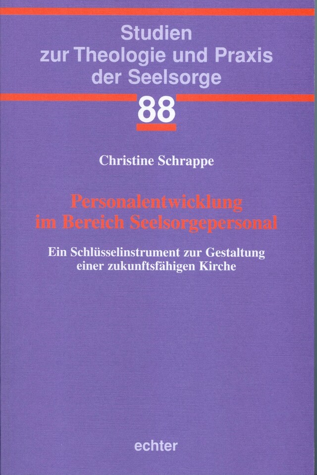 Boekomslag van Personalentwicklung im Bereich Seelsorgepersonal