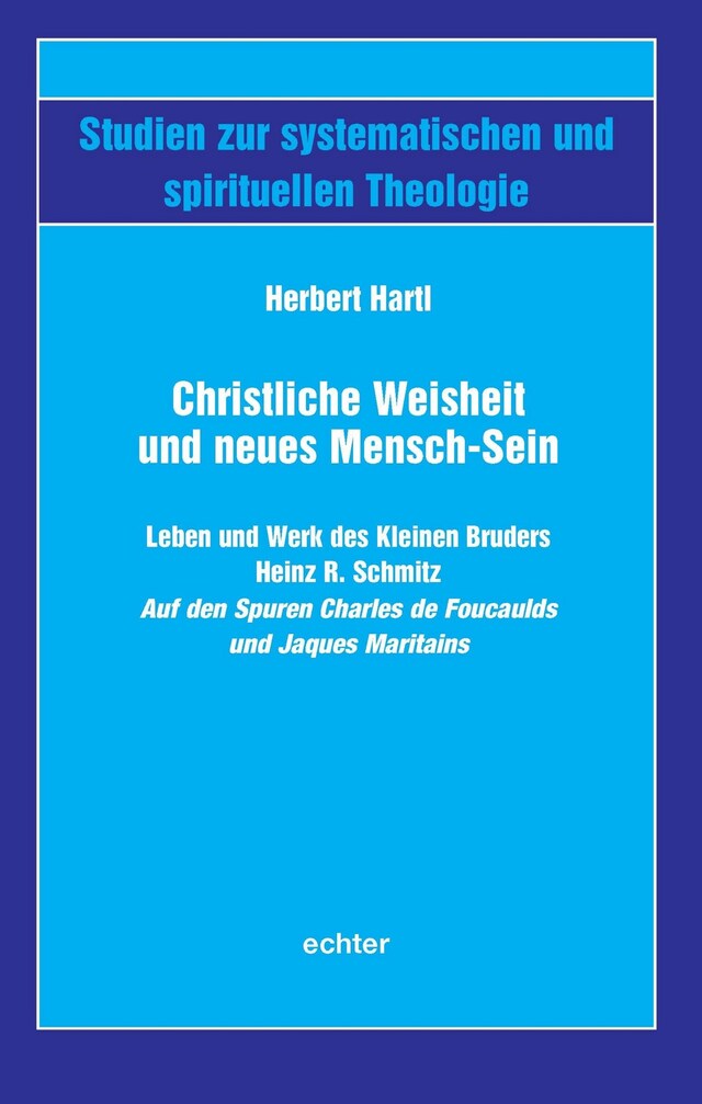 Book cover for Christliche Weisheit und neues Mensch-Sein