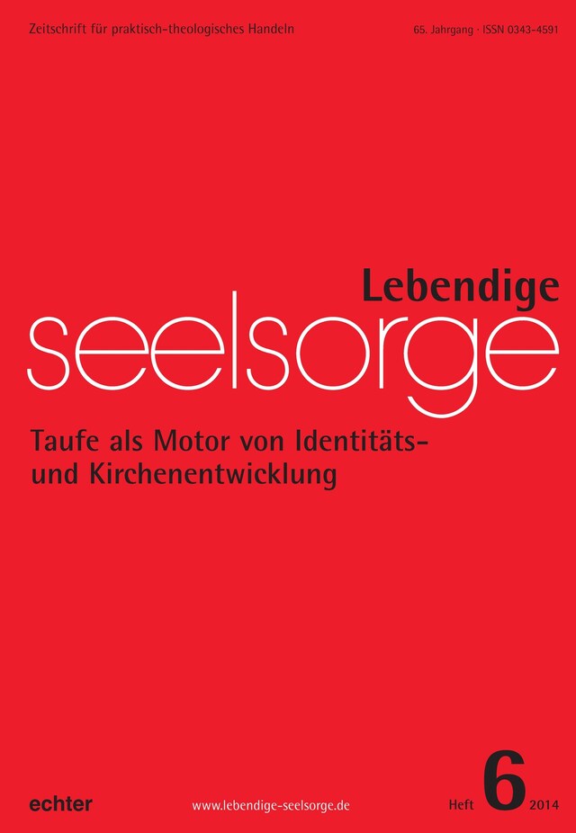 Buchcover für Lebendige Seelsorge 6/2014