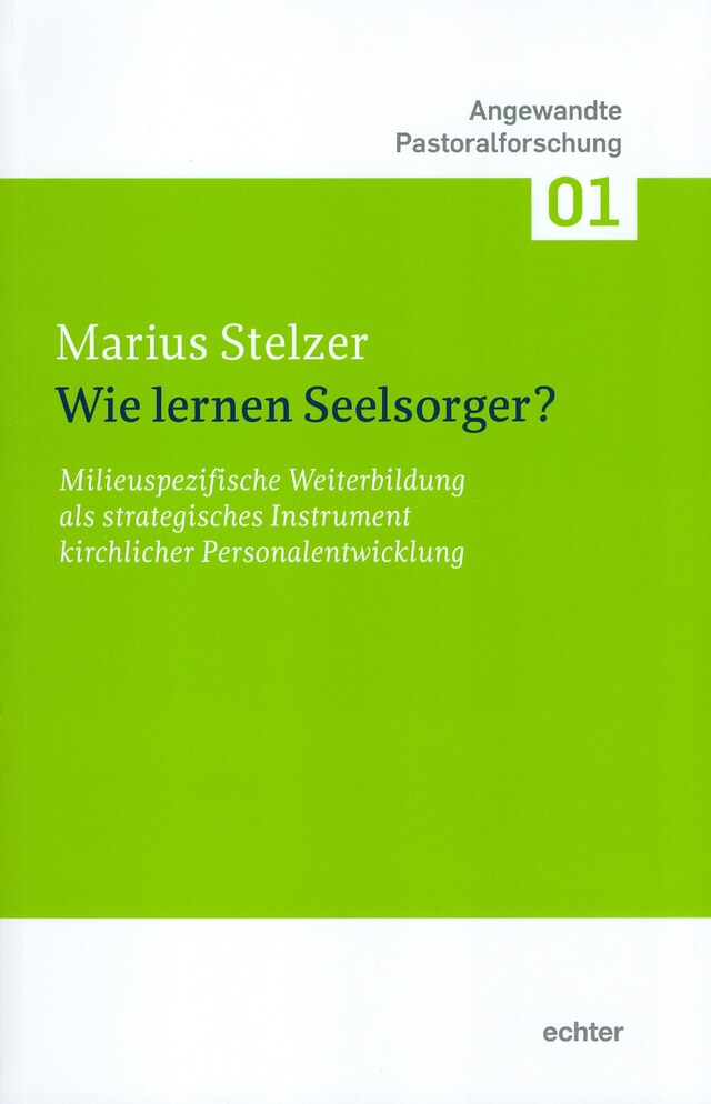 Couverture de livre pour Wie lernen Seelsorger?