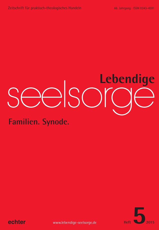 Boekomslag van Lebendige Seelsorge 5/2015