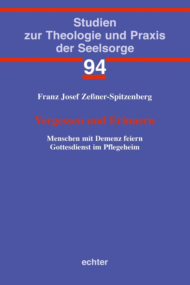 Buchcover für Vergessen und Erinnern