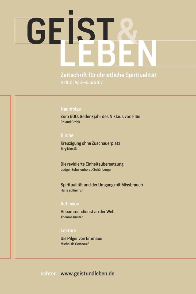 Book cover for Geist & Leben 2/2017