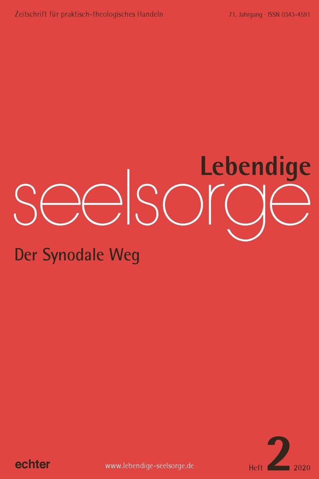 Book cover for Lebendige Seelsorge 2/2020