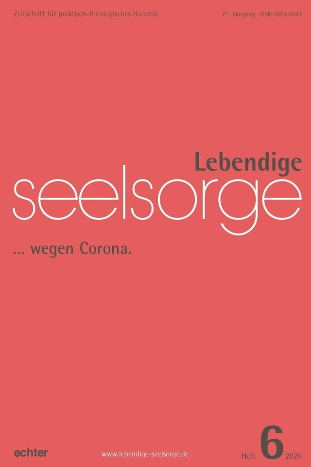 Book cover for Lebendige Seelsorge 6/2020