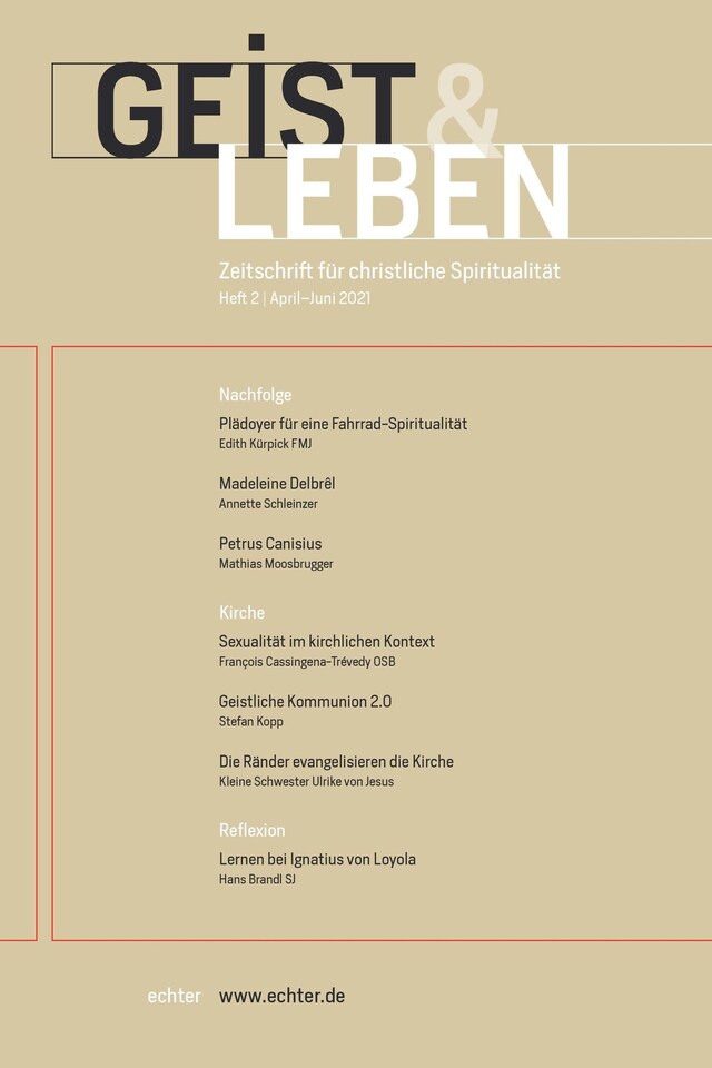 Buchcover für Geist & Leben 2/2021