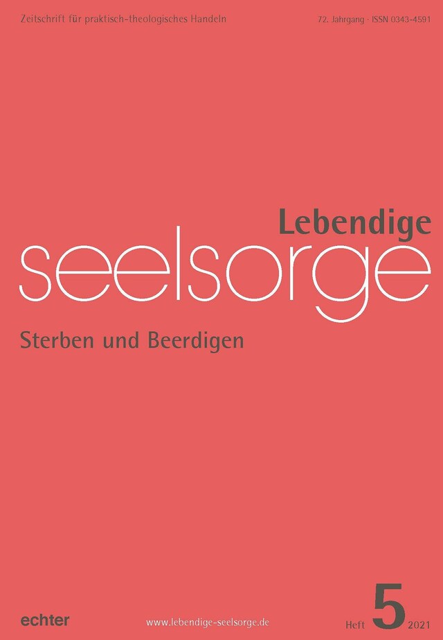 Buchcover für Lebendige Seelsorge 5/2021