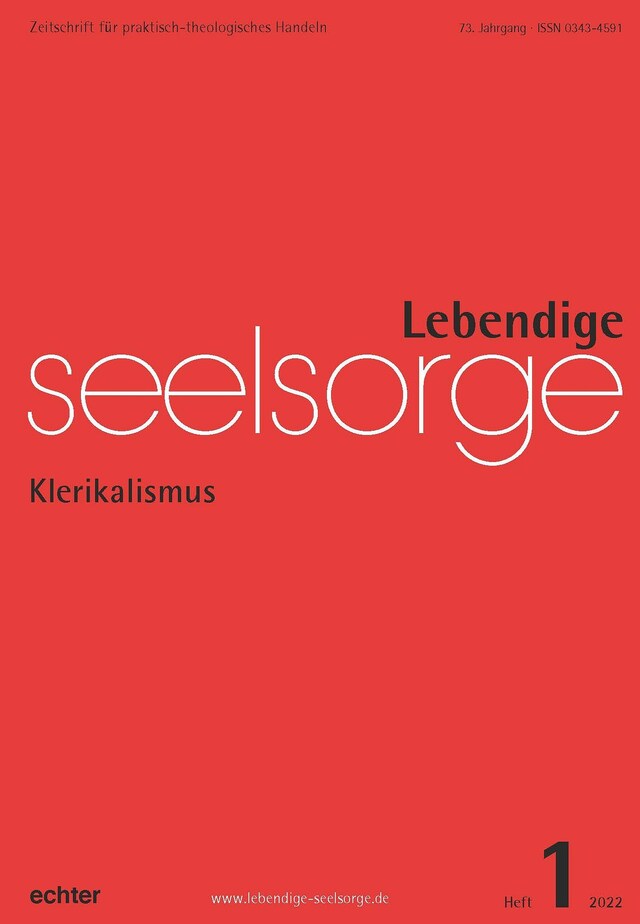 Bokomslag for Lebendige Seelsorge 1/2022