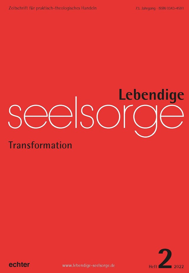 Book cover for Lebendige Seelsorge 2/2022