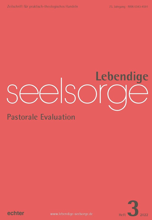 Book cover for Lebendige Seelsorge 3/2022