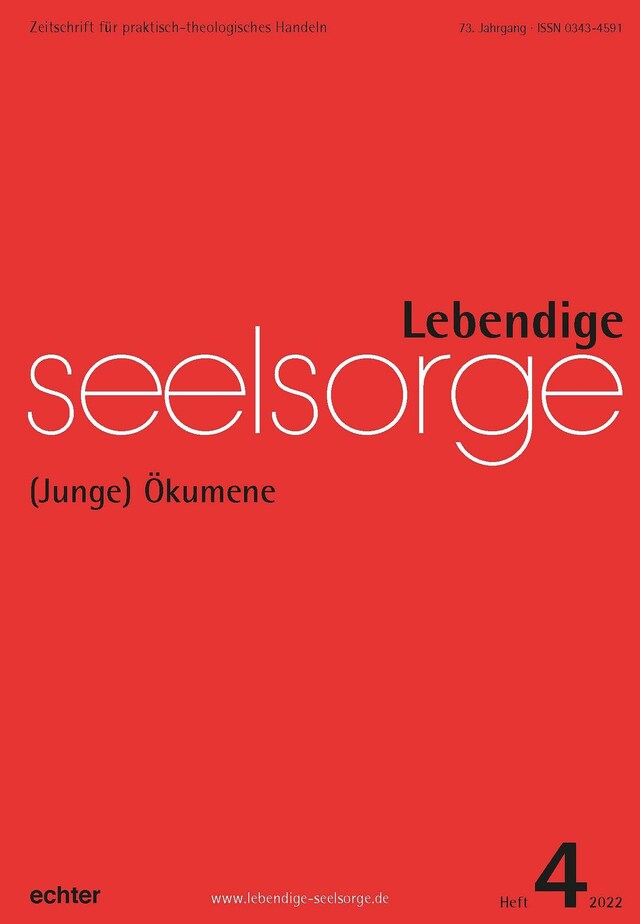 Book cover for Lebendige Seelsorge 4/2022