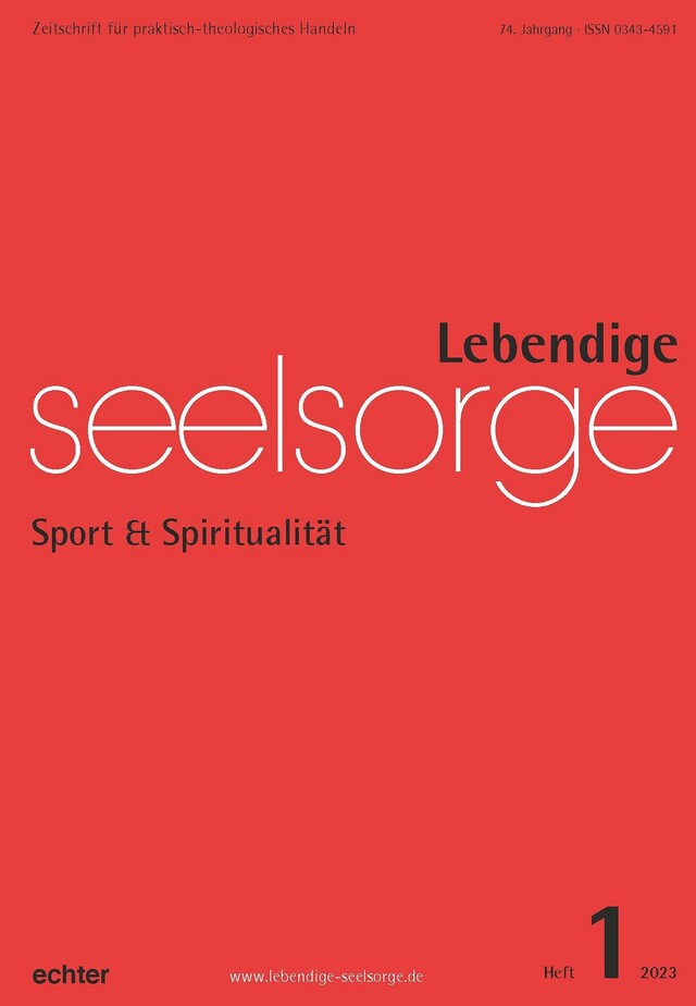 Book cover for Lebendige Seelsorge 1/2023