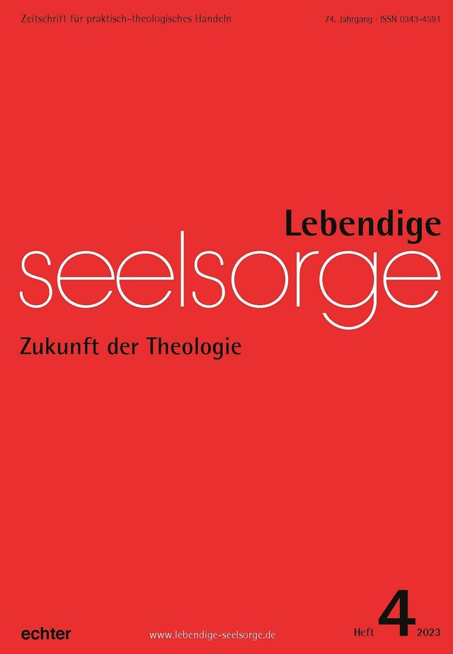 Book cover for Lebendige Seelsorge 4/2023