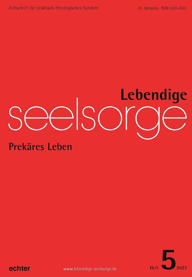 Book cover for Lebendige Seelsorge 5/2023