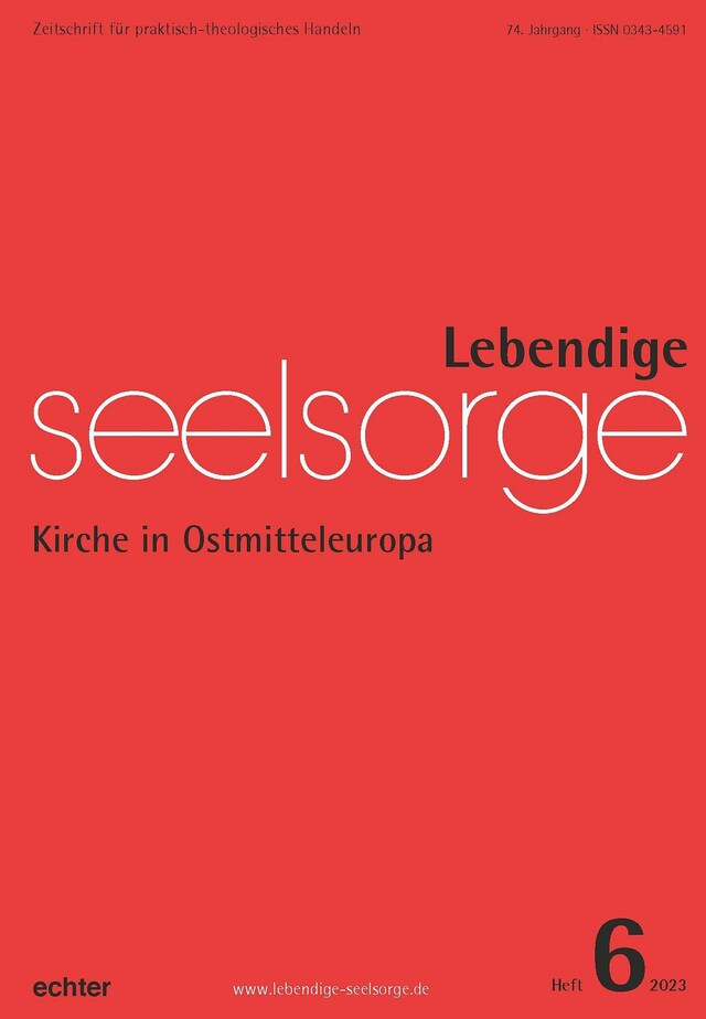 Book cover for Lebendige Seelsorge 6/2023